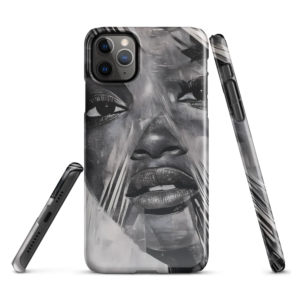 Fragmented Reflections: A Contemporary Portrait | Phone Case |  11 Pro Max | Snap Case | Glossy