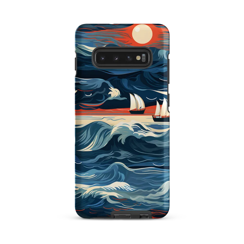 Ocean Whispers: A Voyage at Dusk
