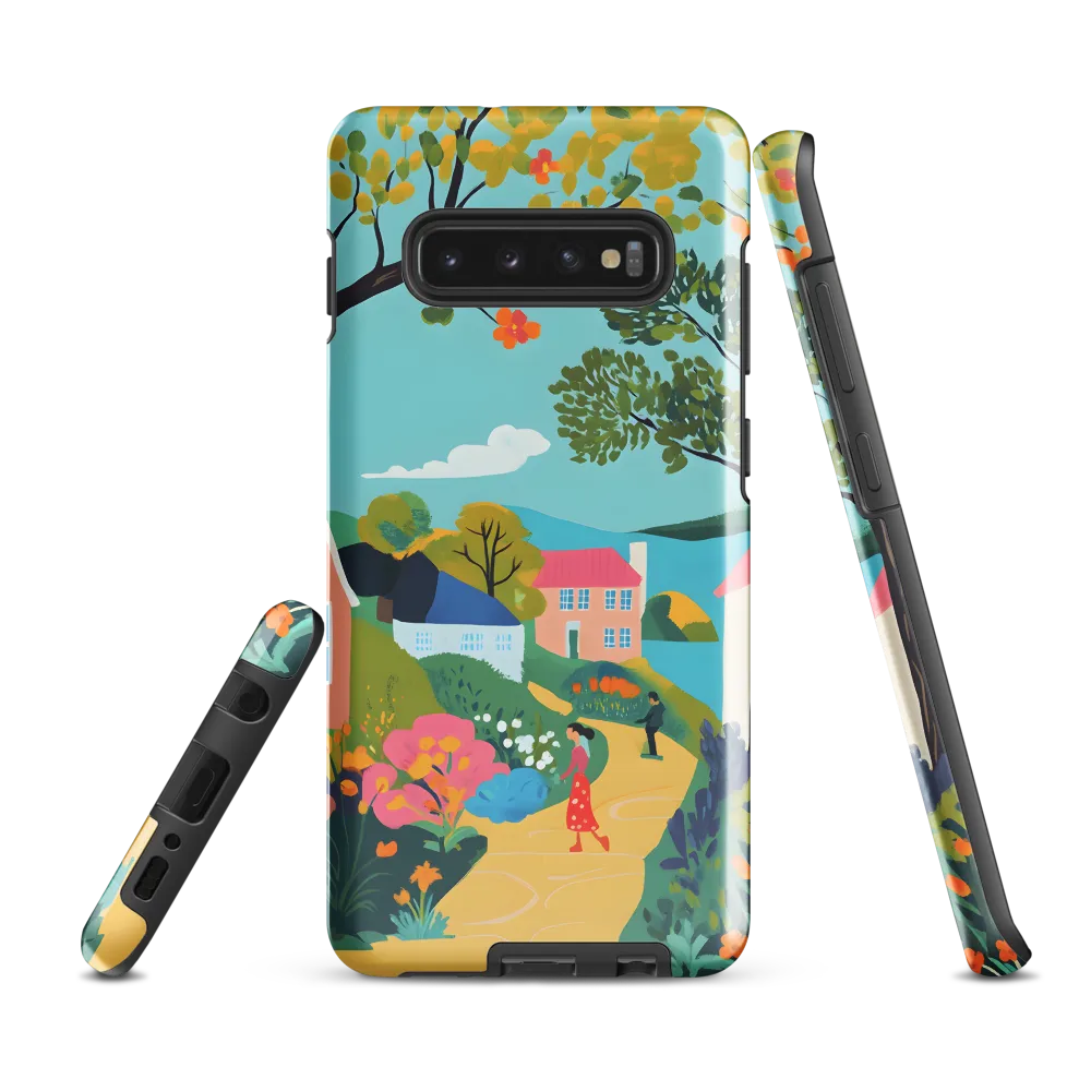 Charming Countryside Serenity | Phone Case |  S10 Plus | Tough Case | Glossy