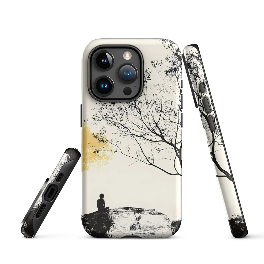 Whispers of Solitude | Phone Case |  15 Pro | Tough Case | Matte