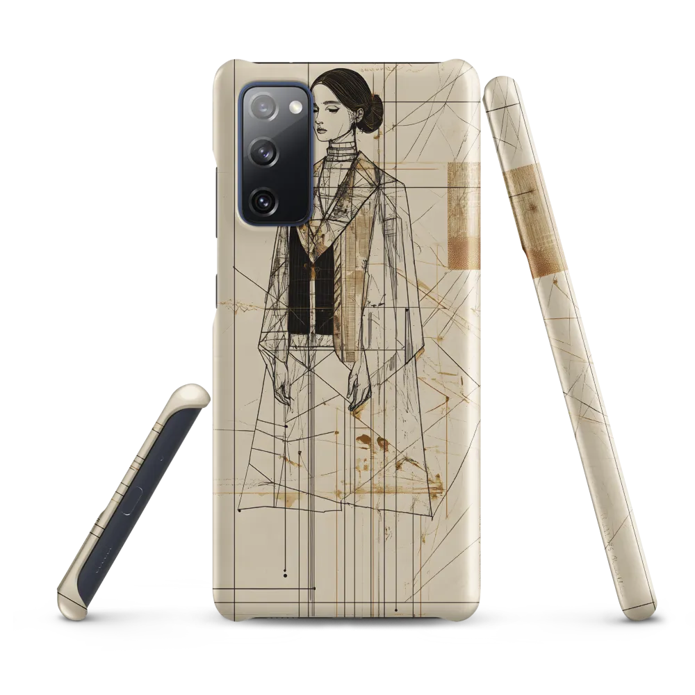 Elegance in Lines | Phone Case |  S20 FE | Snap Case | Matte