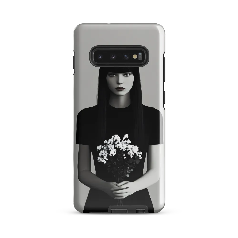 Monochrome Serenity | Phone Case |  S10 Plus | Tough Case | Glossy