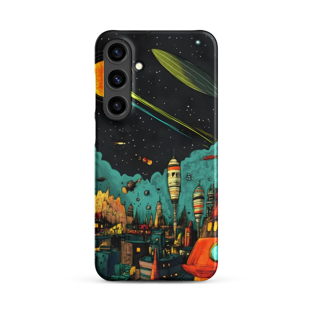 Galactic Cityscape: A Journey Through Imagination