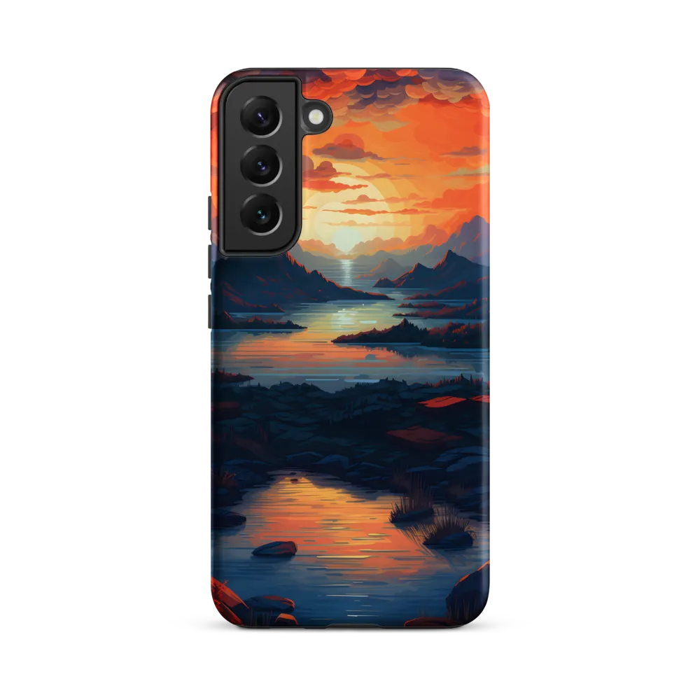 Ethereal Evening: A Digital Dusk