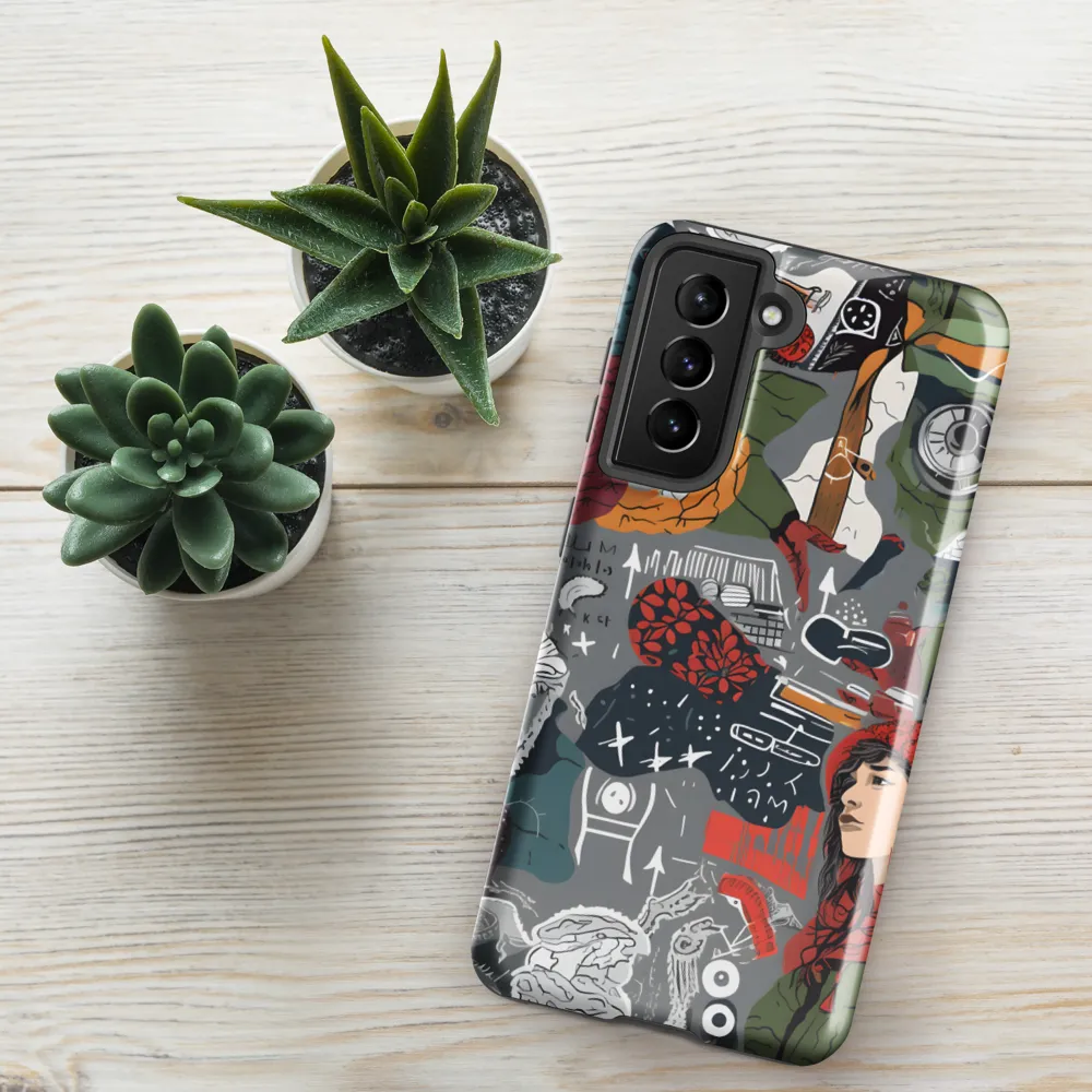 Enigmatic Whispers of Nature | Phone Case |  S21 FE | Tough Case | Glossy