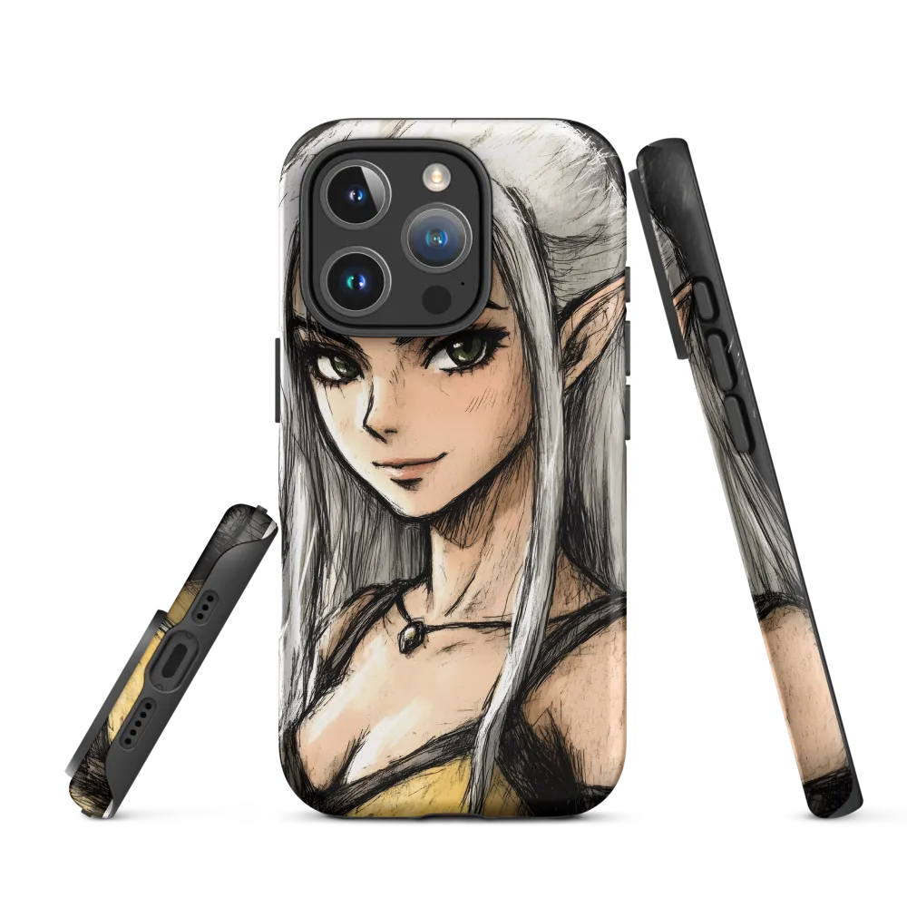 Ethereal Elegance: The Elf's Portrait