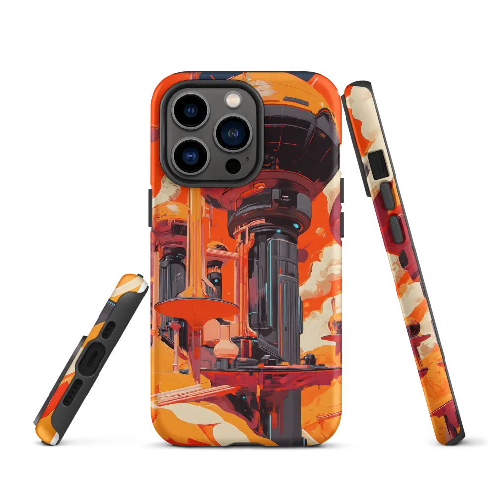 Celestial Towers of Tomorrow | Phone Case |  13 Pro | Tough Case | Matte