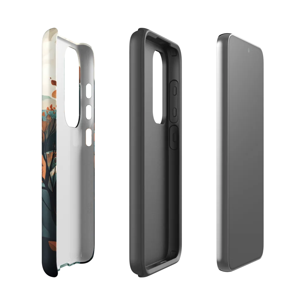 Whispers of Autumn: A Serene Journey | Phone Case |  S23 | Tough Case | Matte