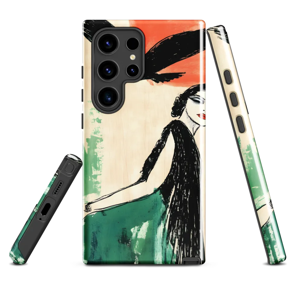 Elegance in Flight | Phone Case |  S24 Ultra | Tough Case | Glossy