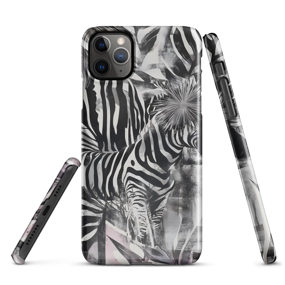 Zebra in the Jungle of Illusions | Phone Case |  11 Pro Max | Snap Case | Glossy