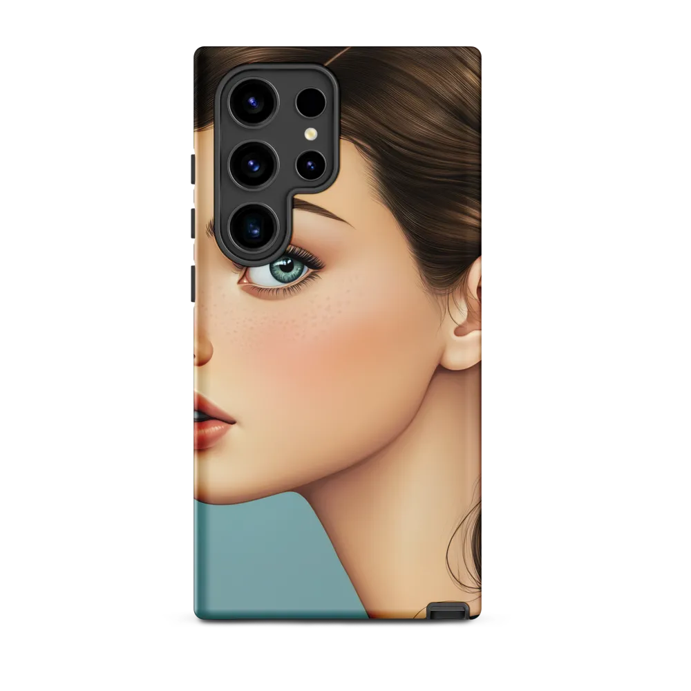 Captivating Gaze: A Modern Portrait