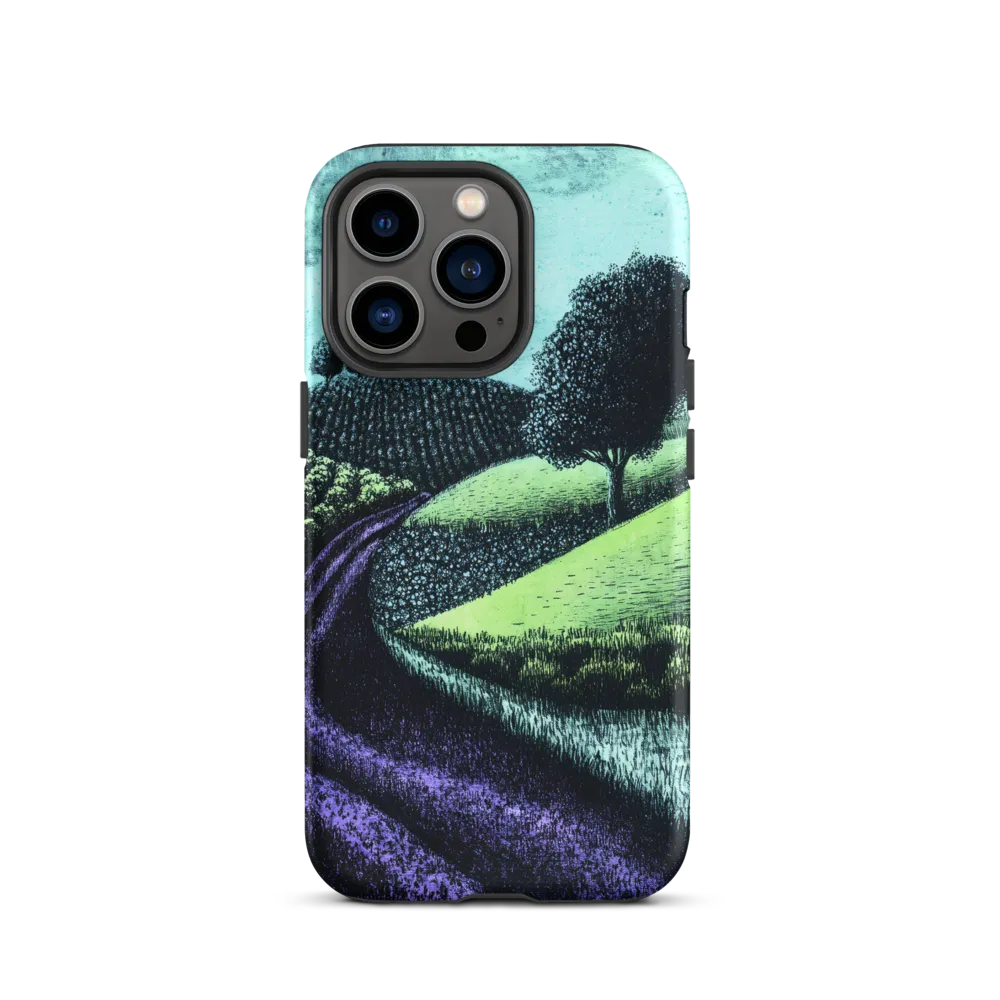 Winding Serenity: A Modern Landscape