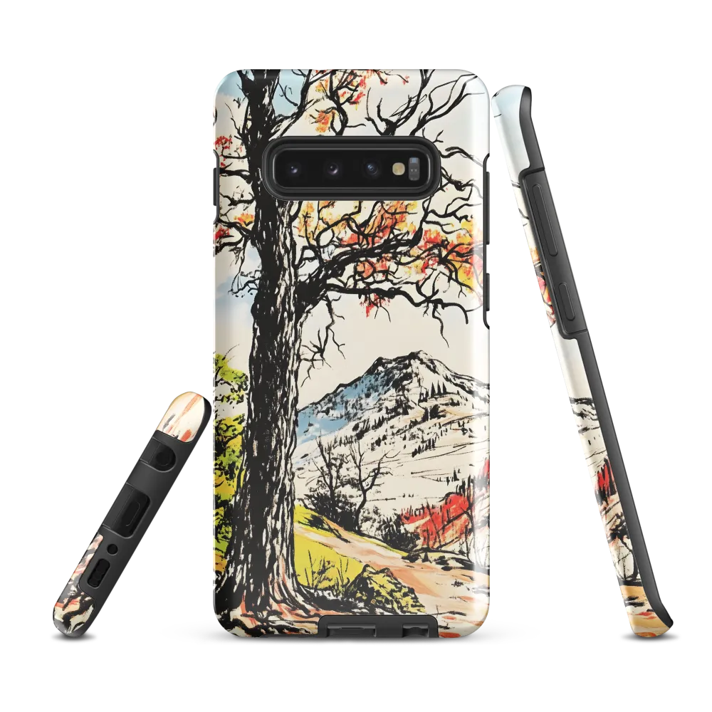 Autumn Majesty: The Guardian Tree | Phone Case |  S10 Plus | Tough Case | Glossy