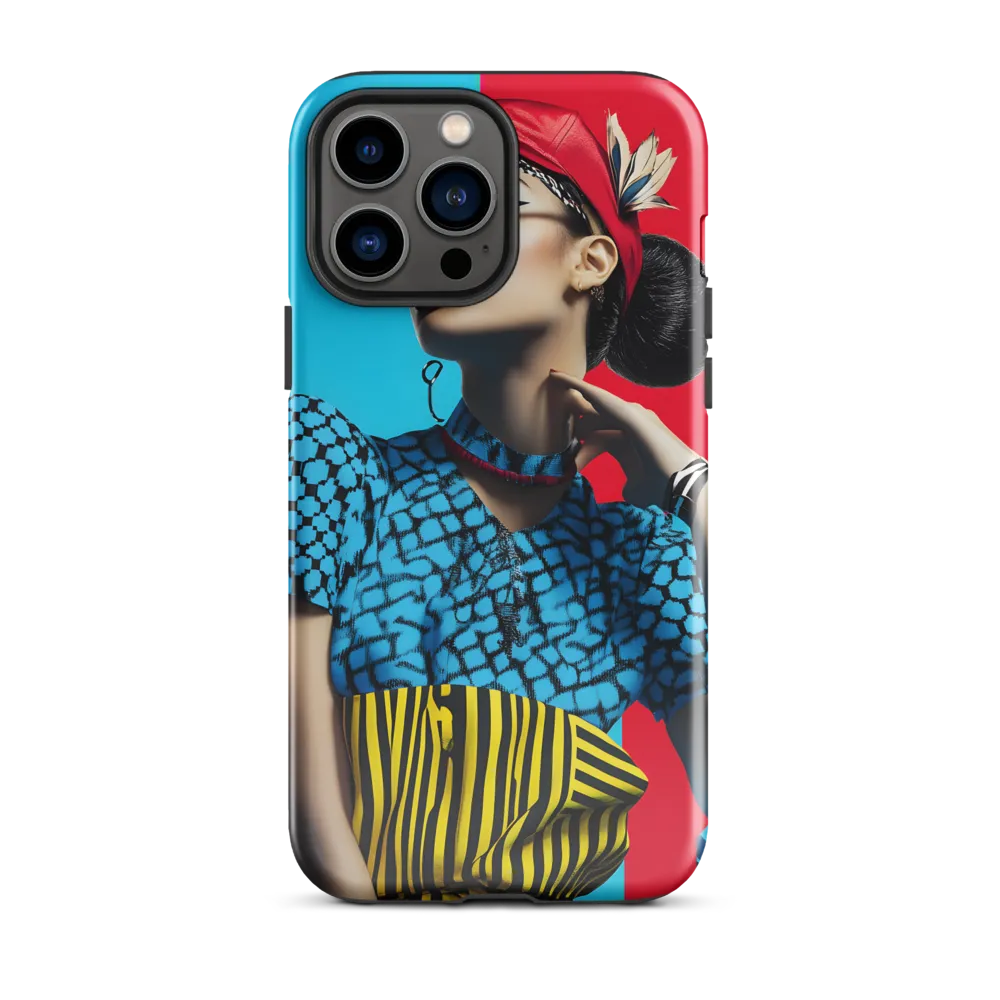 Confident Style: A Modern Fashion Statement | Phone Case |  13 Pro Max | Tough Case | Glossy