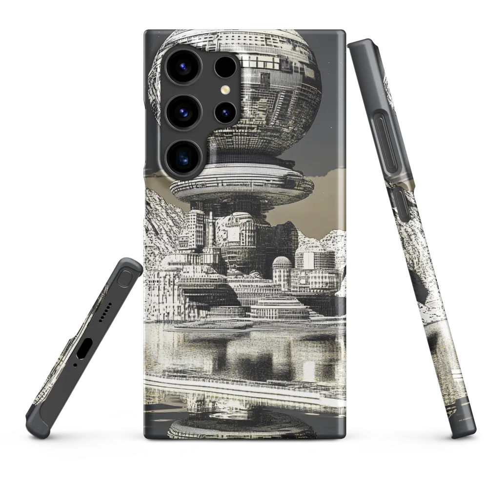 Reflections of a Futuristic Dreamscape | Phone Case |  S24 Ultra | Snap Case | Matte