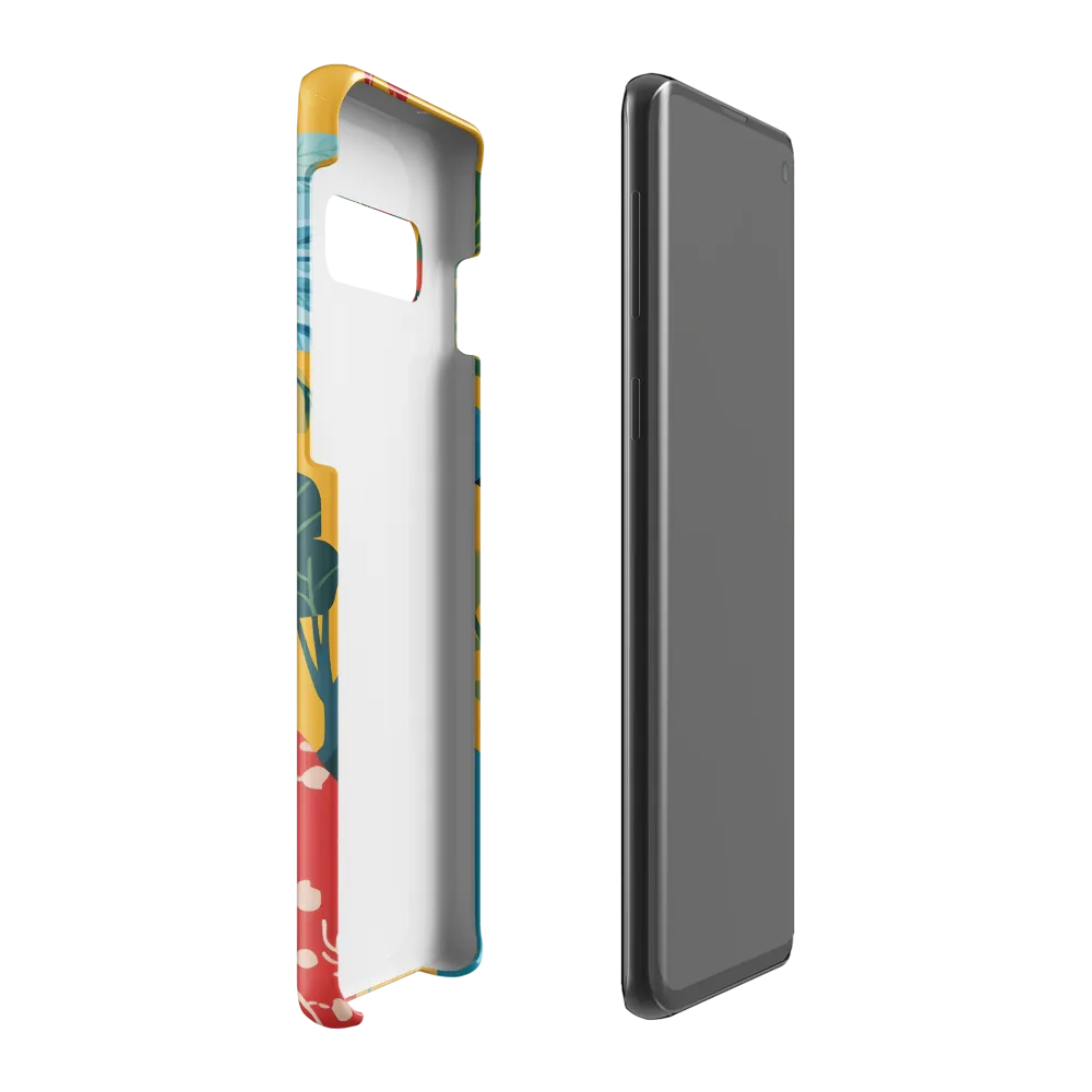 The Regal Parrot: A Celebration of Color | Phone Case |  S10 Plus | Snap Case | Glossy