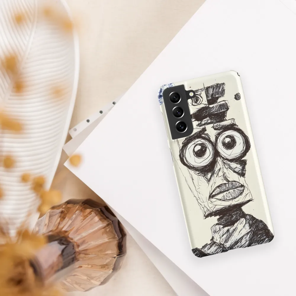 Abstract Surrealist Figure in Cubism