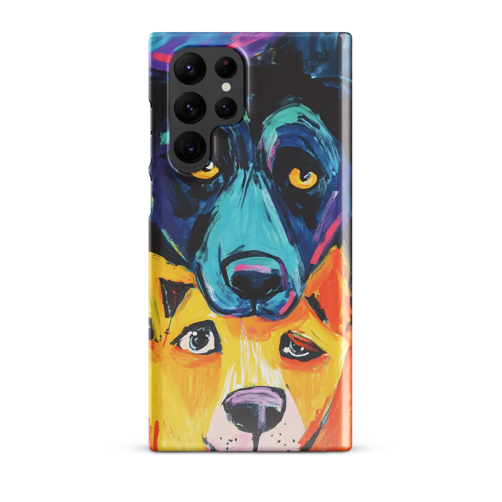 Vibrant Companions: An Expression of Canine Spirit