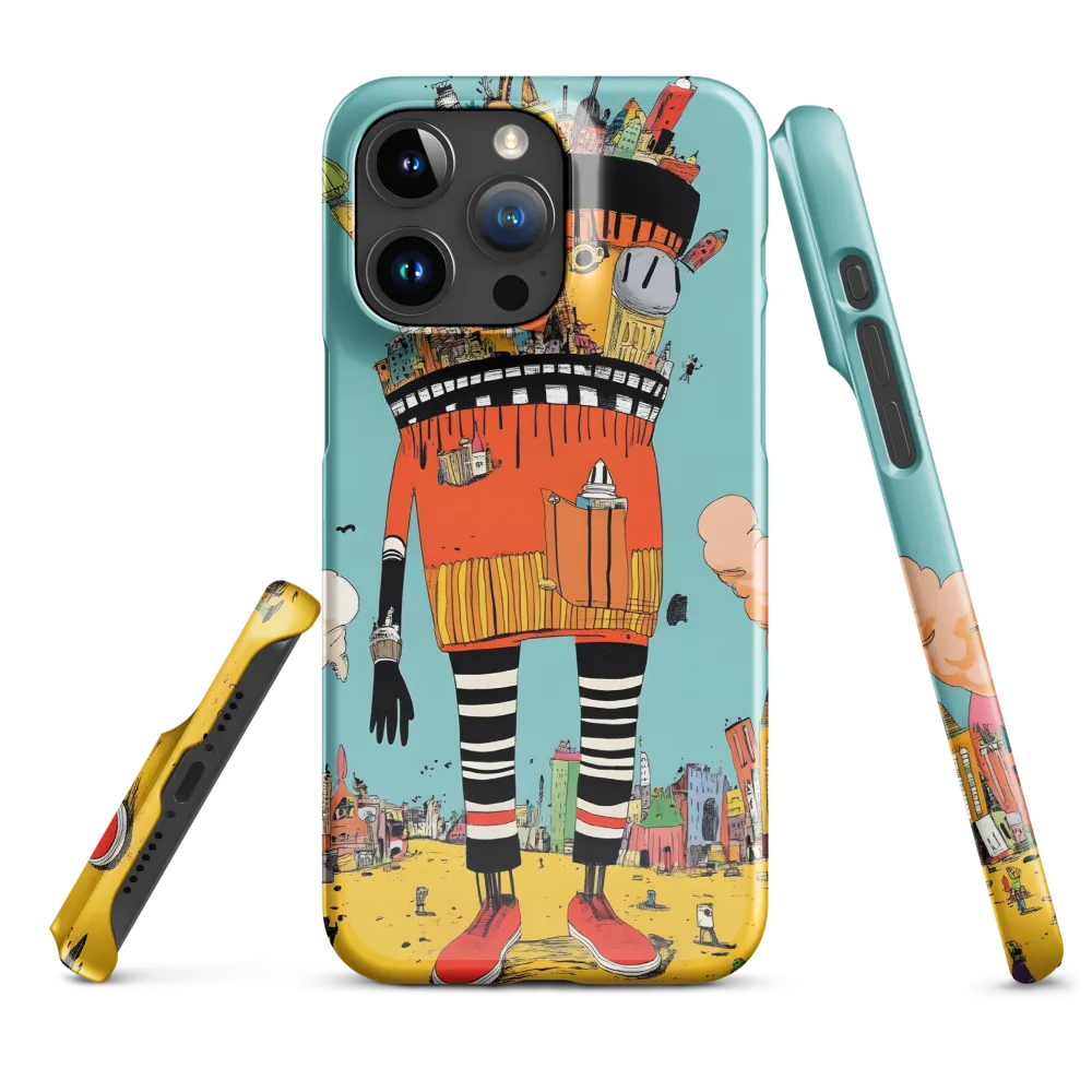 Urban Fantasia: A Whimsical Encounter | Phone Case |  15 Pro Max | Snap Case | Glossy