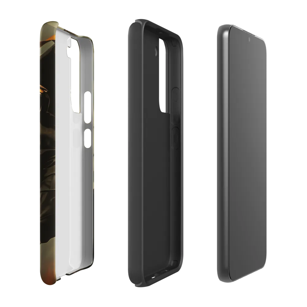 Ethereal Explorer: The Enigmatic Astronaut | Phone Case |  S22 Plus | Tough Case | Matte
