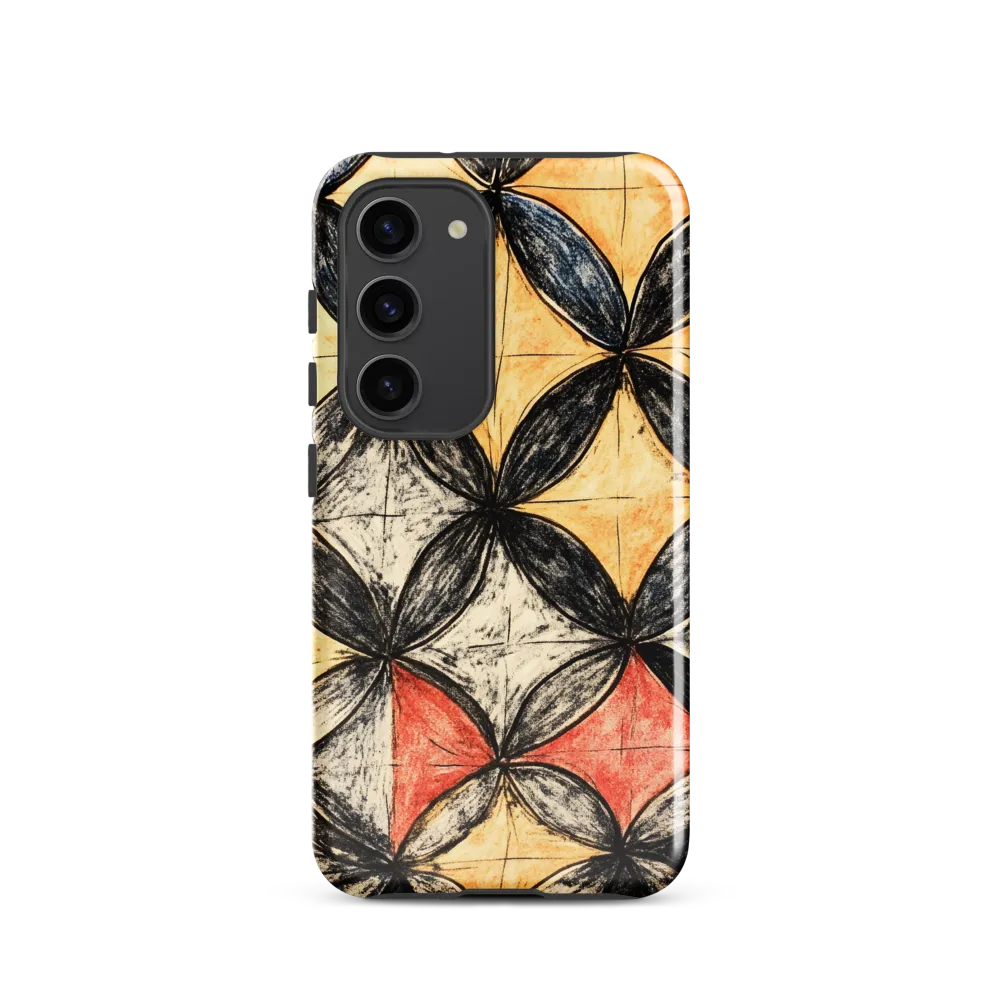 Geometric Harmony | Phone Case |  S23 | Tough Case | Glossy