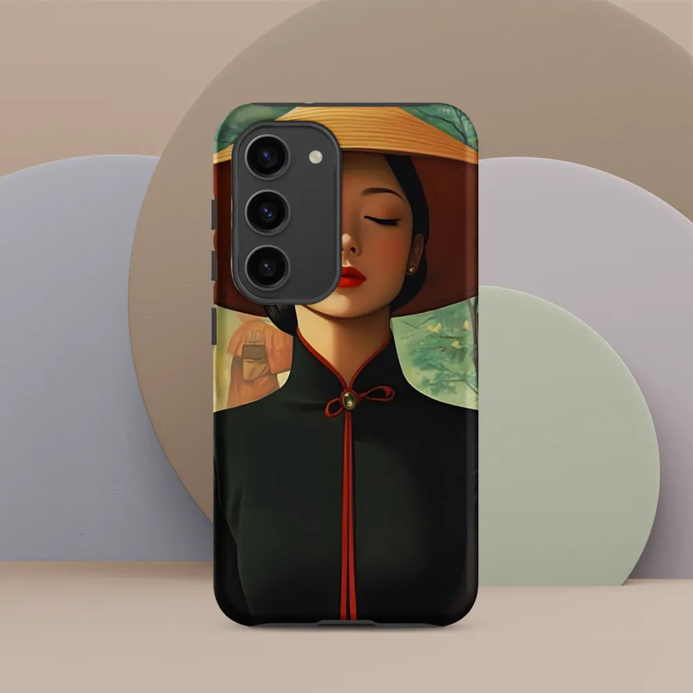 Elegance in Tranquility | Phone Case |  S23 | Tough Case | Matte