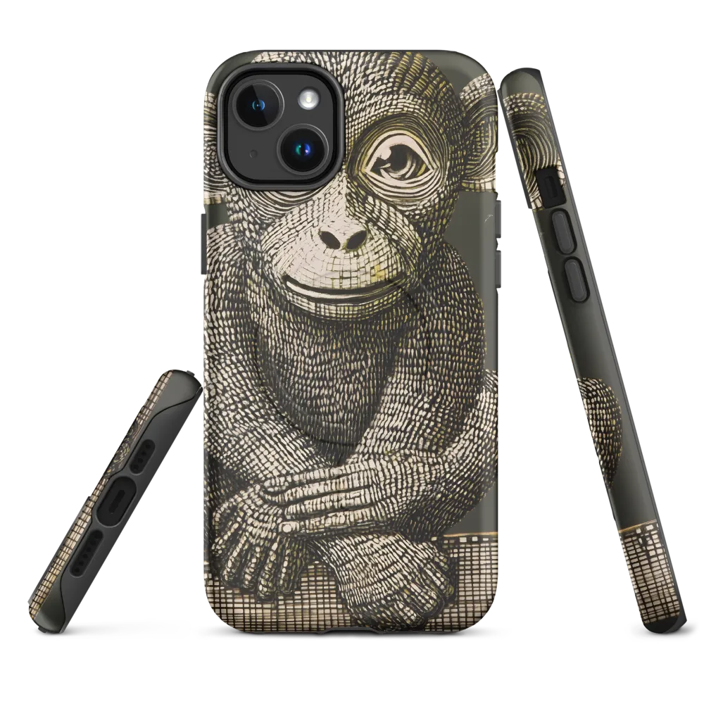 Intricate Primate Portrait
