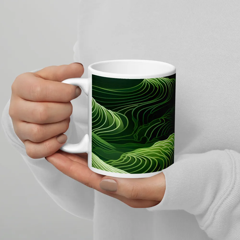 Whispers of Green Hills | Mugs | Multiple Sizes & Colors