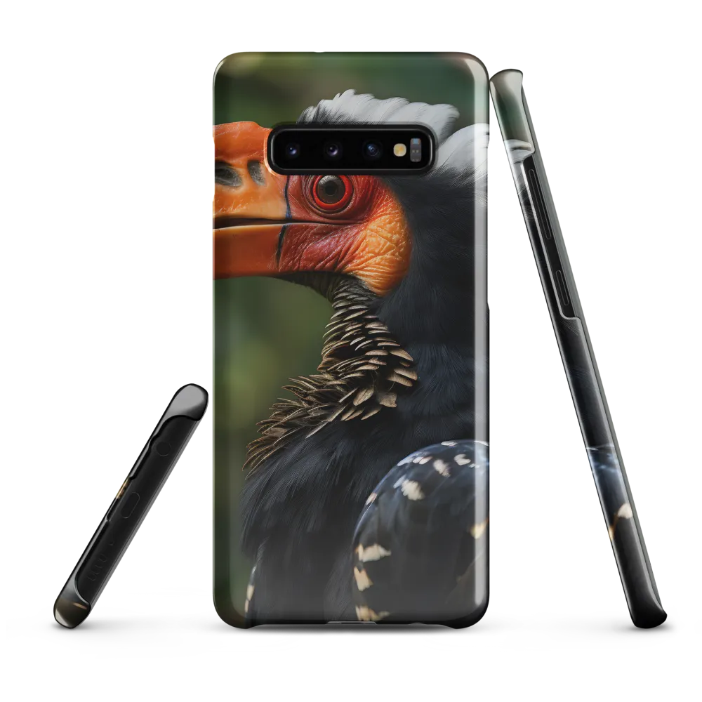 Majesty of the Hornbill | Phone Case |  S10 Plus | Snap Case | Glossy