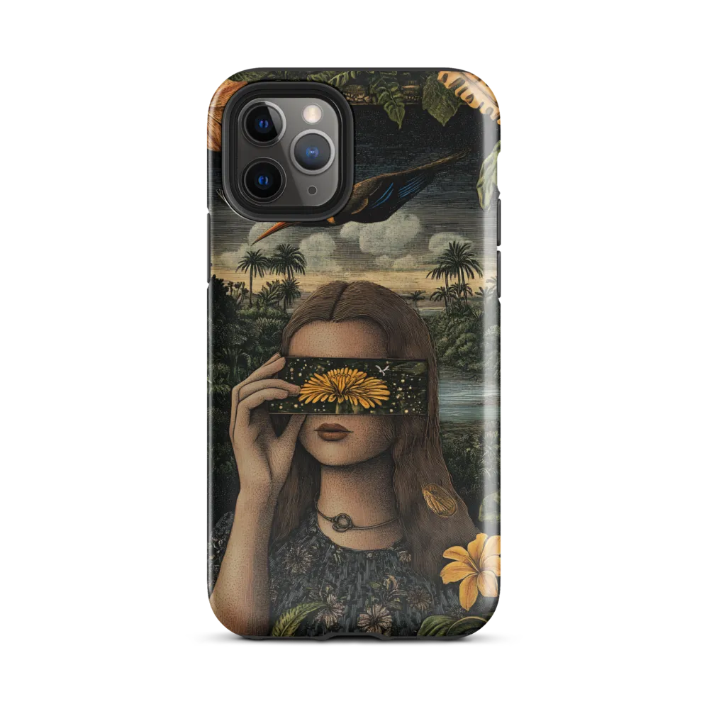 Veil of Nature: A Surreal Embrace