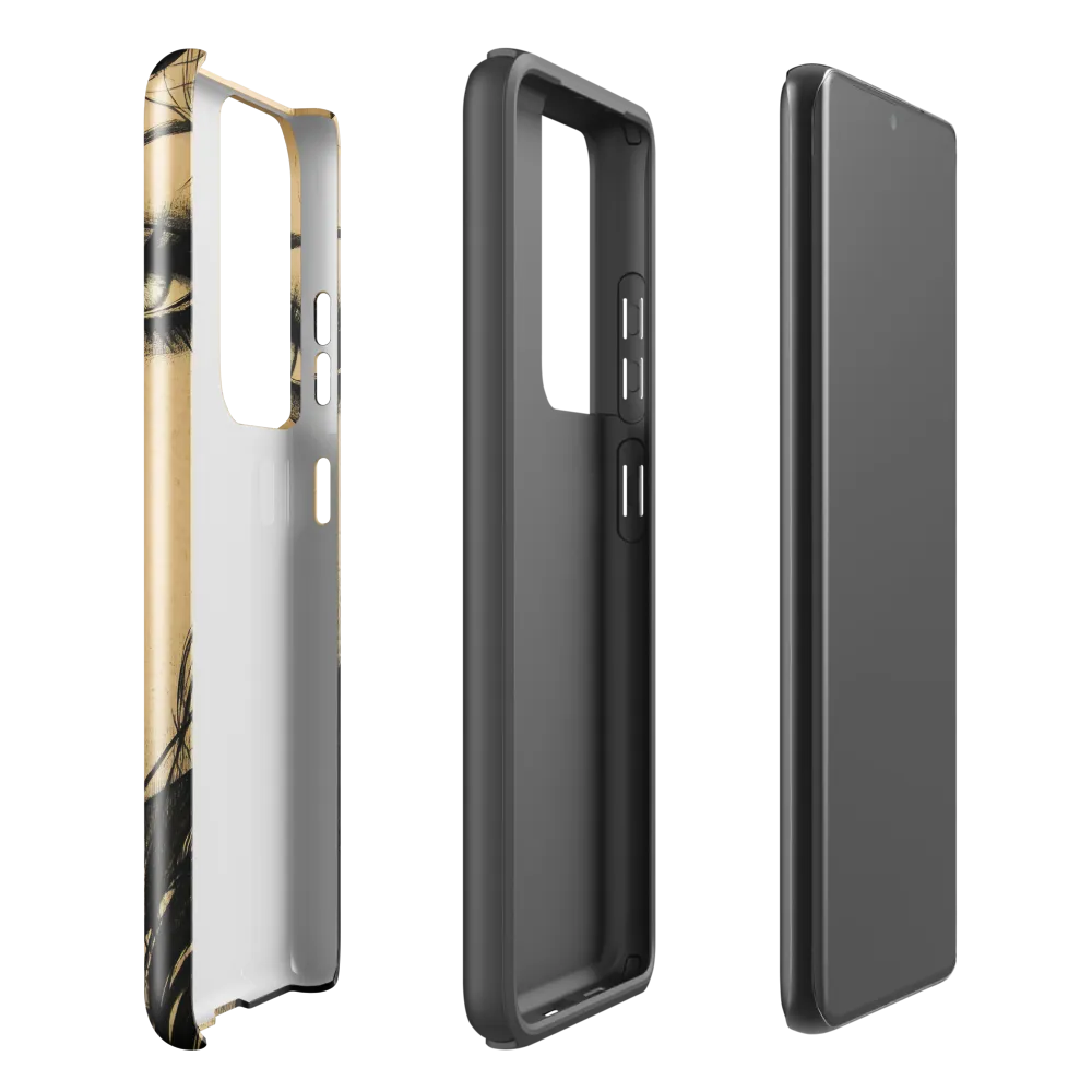 Enigmatic Gaze | Phone Case |  S21 Ultra | Tough Case | Glossy