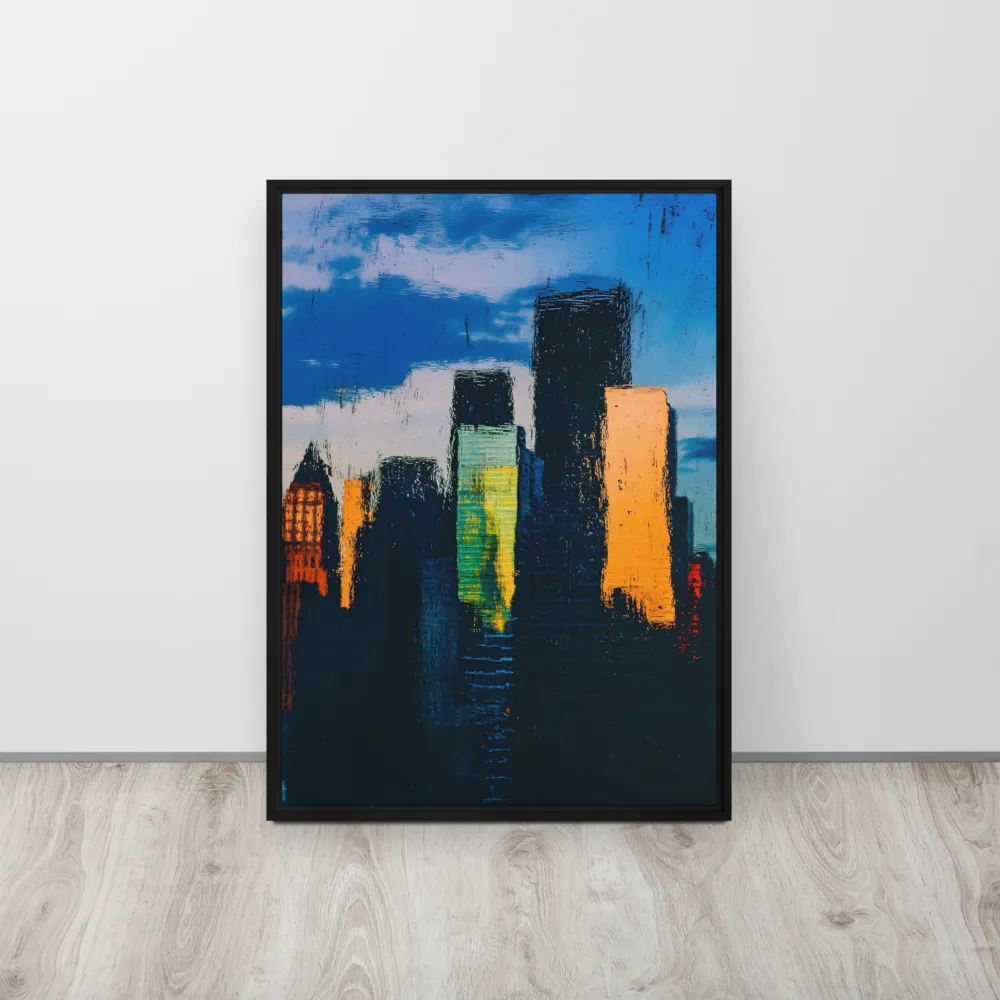 Reflections of Tranquility | Canvas with Black Frame | 20″×28″