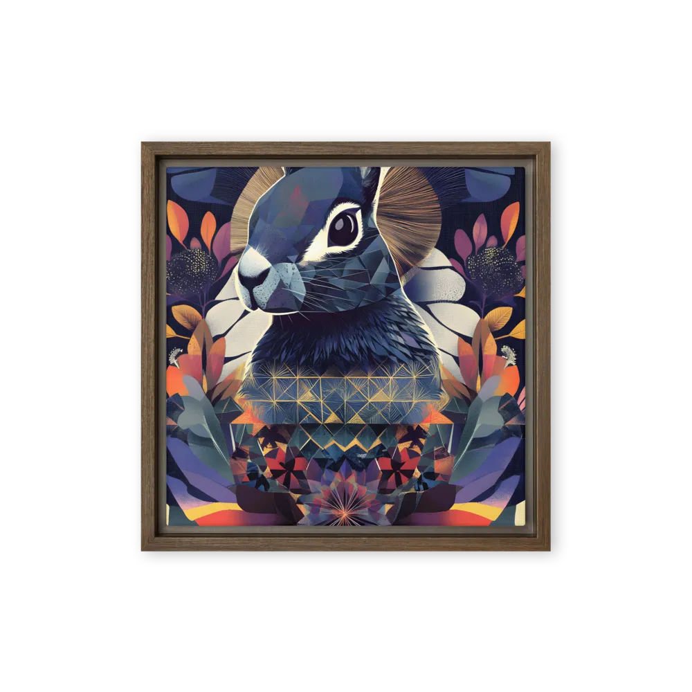 Ethereal Bunny: A Geometric Wonderland