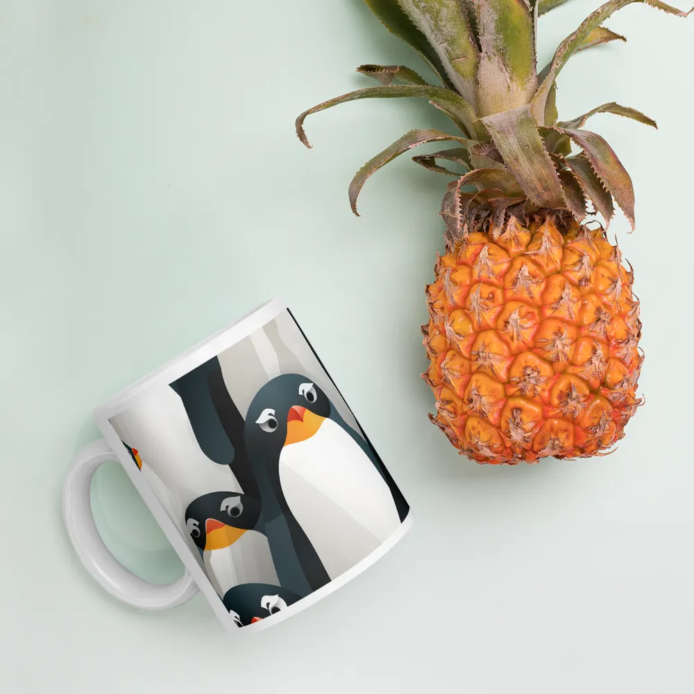 Penguin Parade | Mugs | Multiple Sizes & Colors