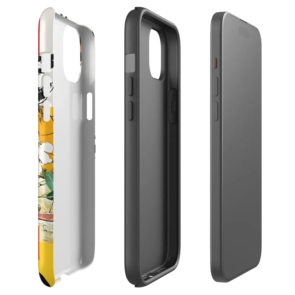 Vibrant Harmony: The Deer in Nature | Phone Case |  15 Plus | Tough Case | Matte