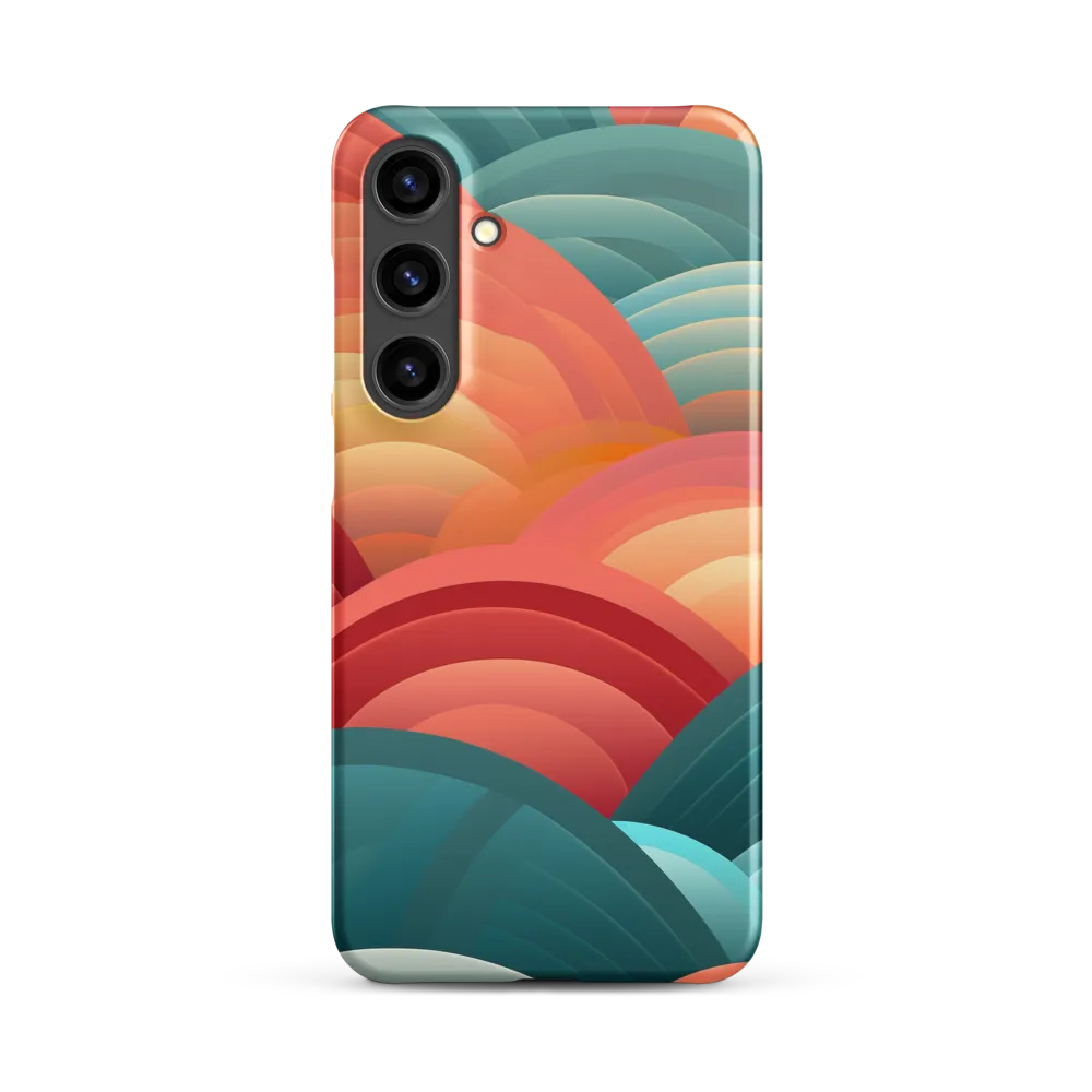 Rhythms of the Waves | Phone Case |  S24 Plus | Snap Case | Matte