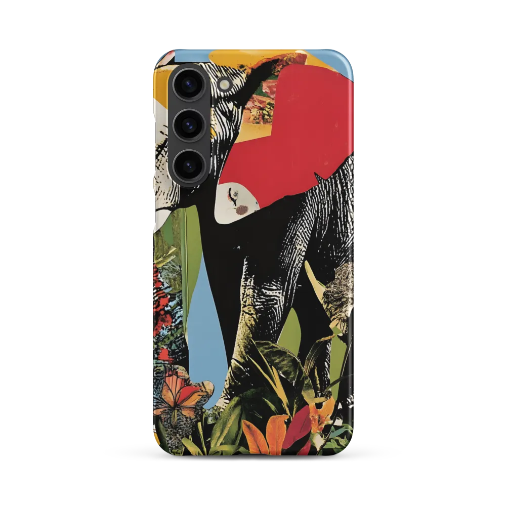 Harmony of Nature: The Elephant's Embrace | Phone Case |  S23 Plus | Snap Case | Matte