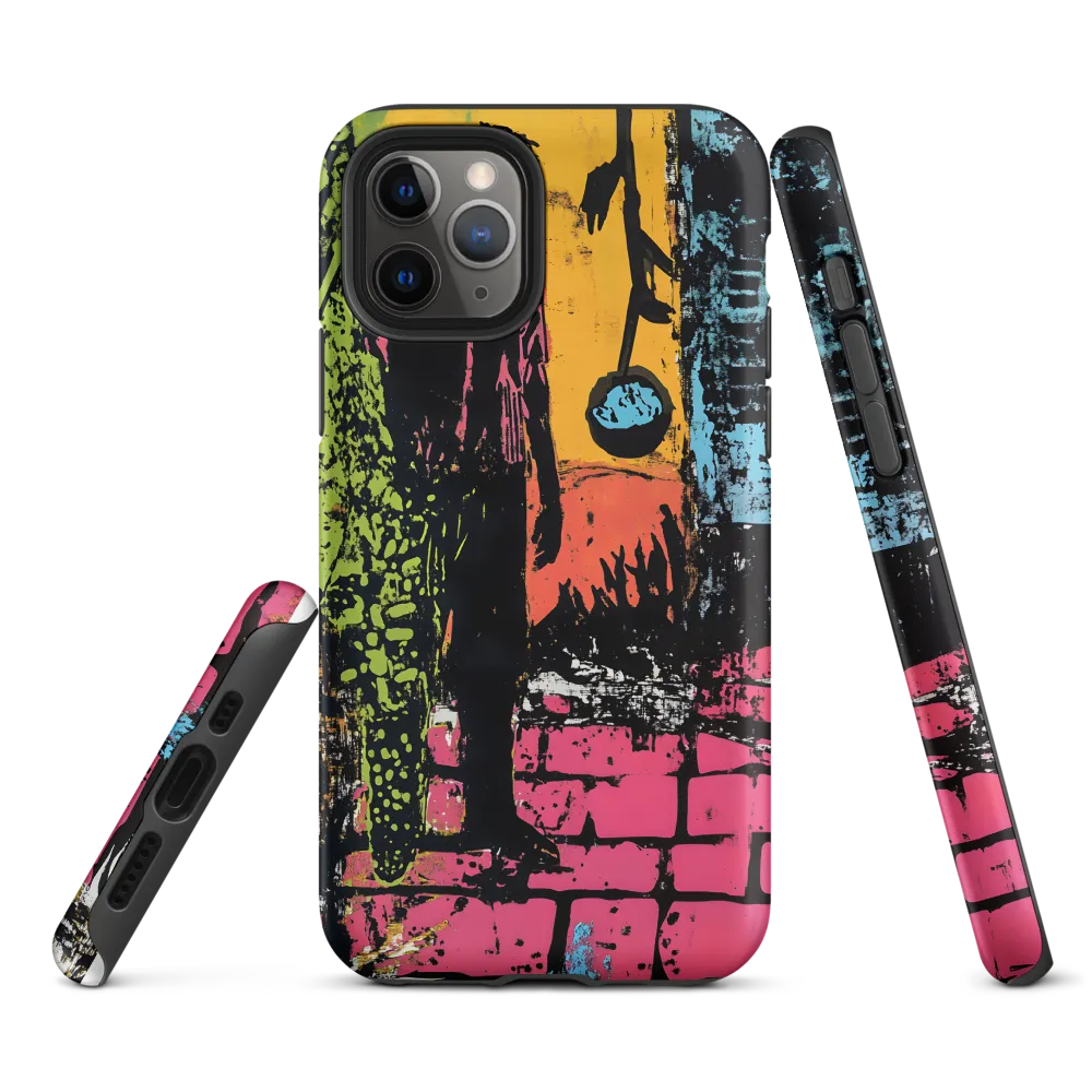 Urban Solitude: A Graffiti Journey | Phone Case |  11 Pro | Tough Case | Matte
