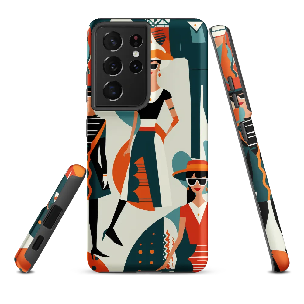 Chic Figures in Pop Art