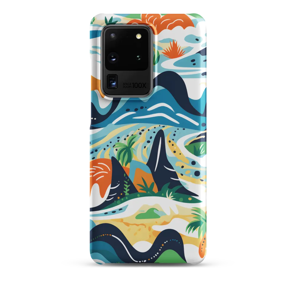 Abstract Tropical Landscape