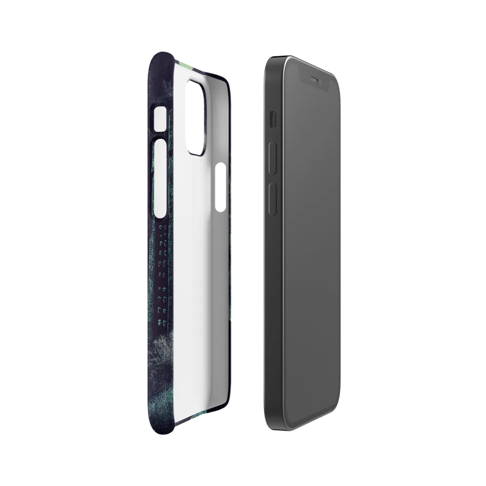 Lunar Solitude | Phone Case |  12 Mini | Snap Case | Matte