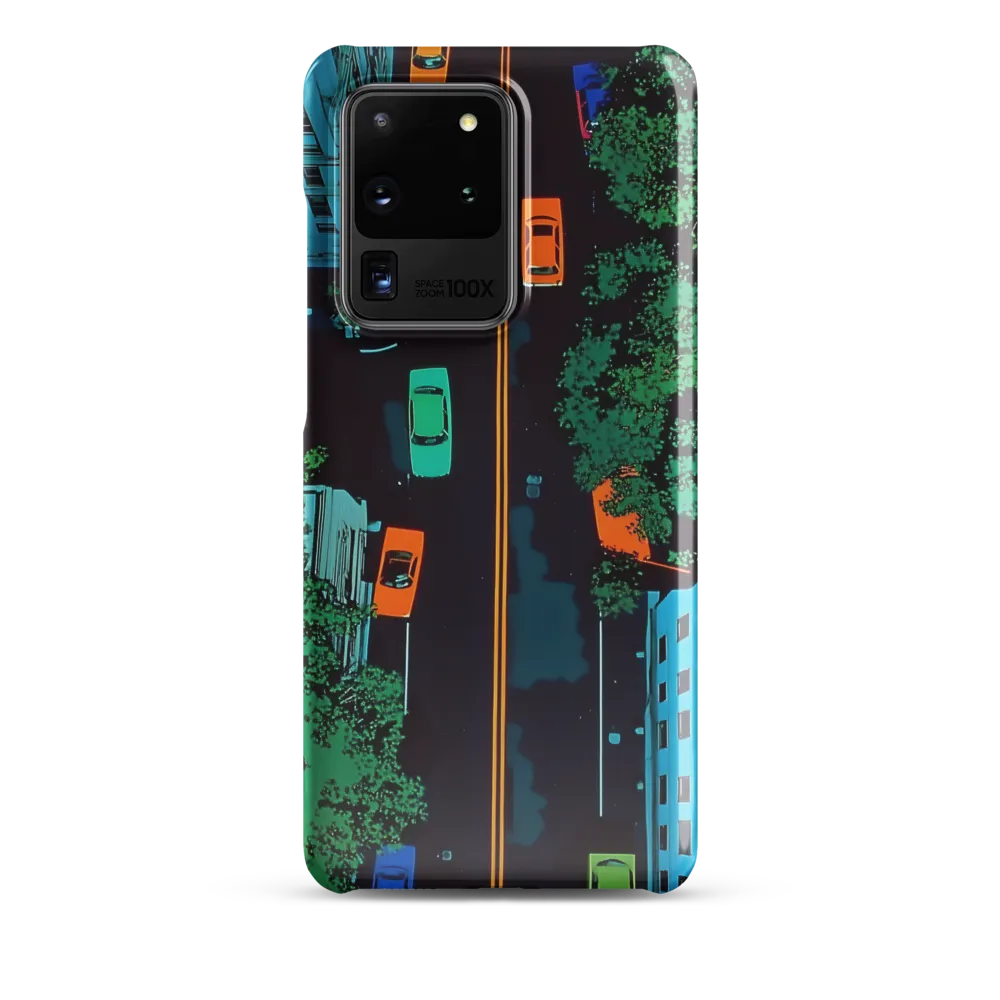 Urban Pulse: A Colorful Intersection