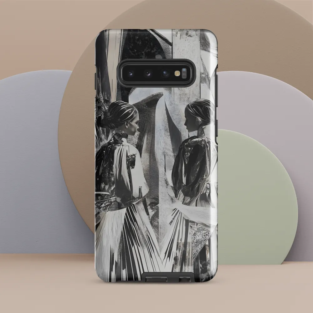 Reflections in Monochrome | Phone Case |  S10 Plus | Tough Case | Glossy