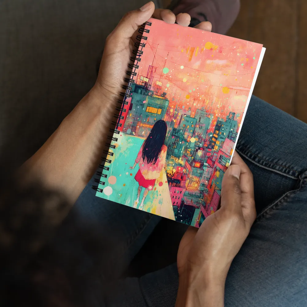 Serenity Above the City | Spiral Notebook