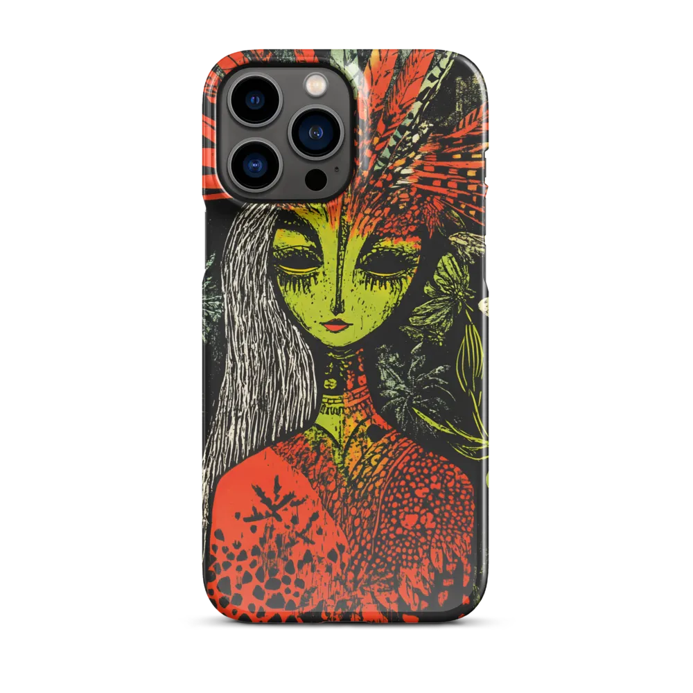 Mystical Flora: A Surreal Portrait