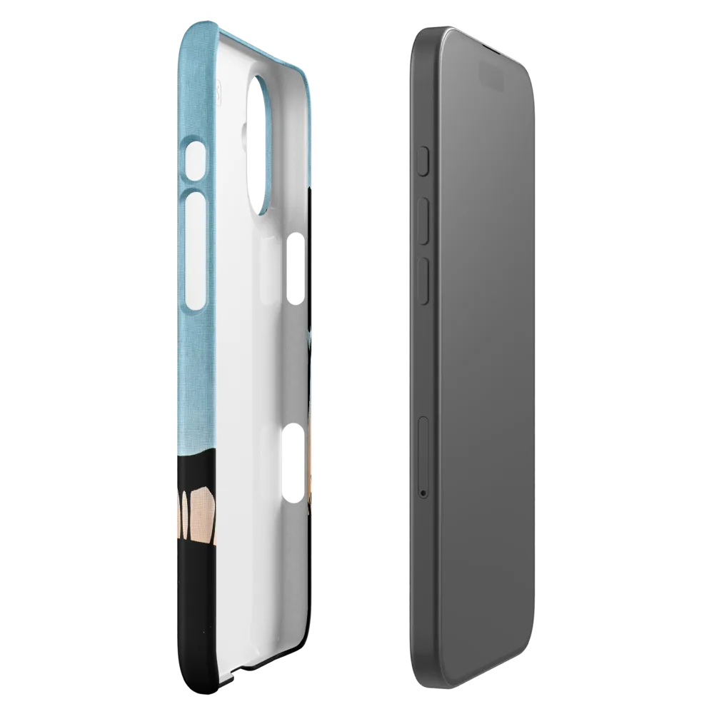 Curiosity in the Silhouette | Phone Case |  16 Plus | Snap Case | Matte