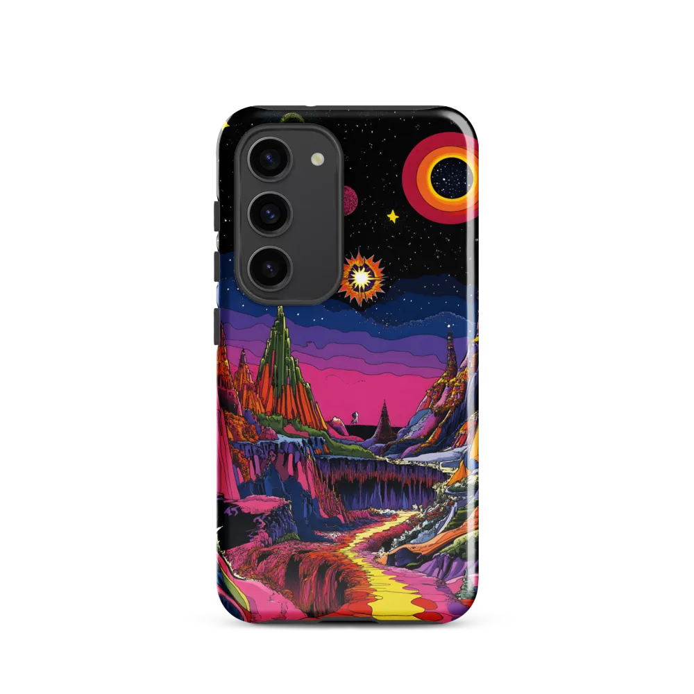 Galactic Wonders: A Journey Through an Alien Landscape