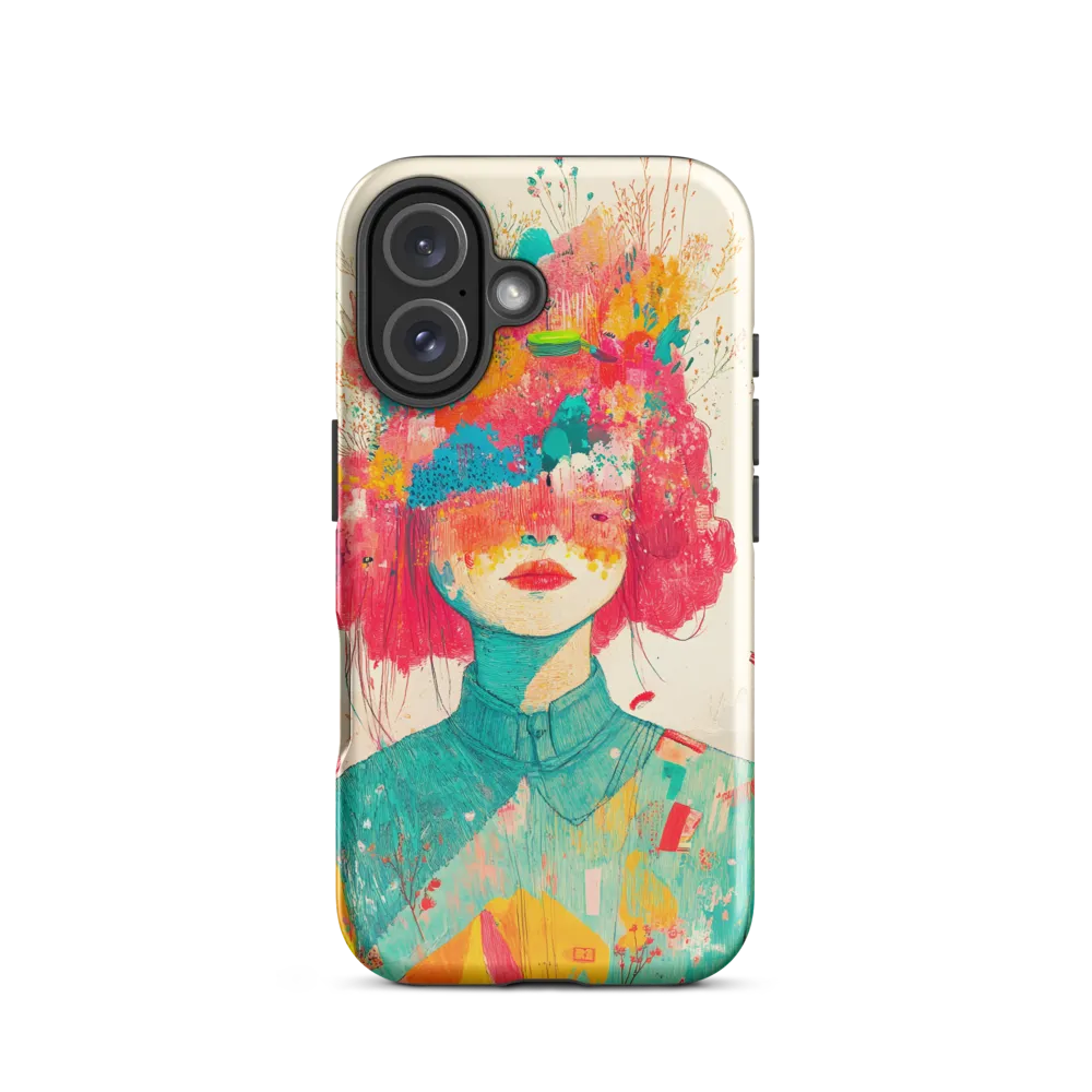 Whimsical Floral Portrait