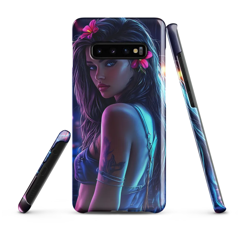 Neon Allure | Phone Case |  S10 Plus | Snap Case | Glossy