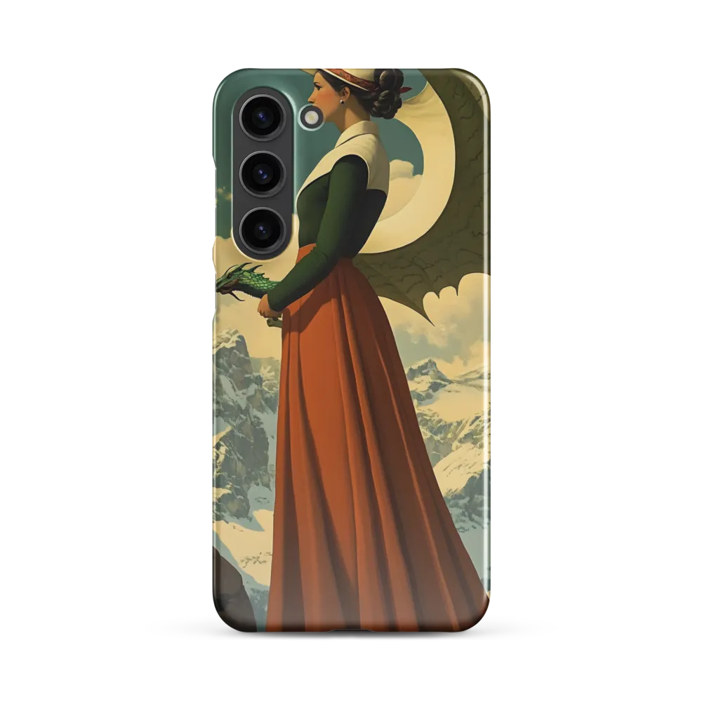 Mystic Harmony: The Dragon Keeper | Phone Case |  S23 Plus | Snap Case | Glossy